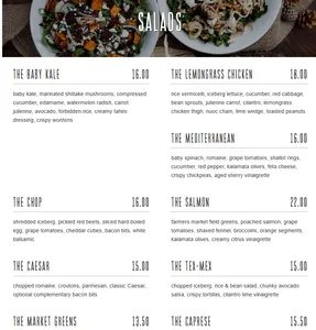 Railtown Cafe Granville St - North American restaurant in Downtown Vancouver – fine dining dishes, interior photos, and ambiance.