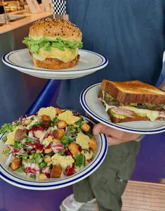 cafeclub. - Cafe restaurant in Downtown Vancouver – fine dining dishes, interior photos, and ambiance.