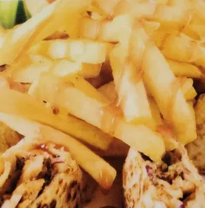 Picture of dish Chicken Shawarma Arabi Platter at Aladdin Café