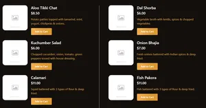 Akbar's Own Cuisine of India - Indian restaurant in Vancouver – fine dining dishes, interior photos, and ambiance.