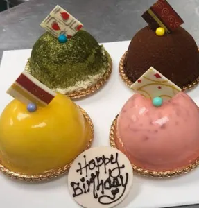 Picture of dish 4 in 1 Set of Assorted Mousse Dome Cake at Mango Yummy