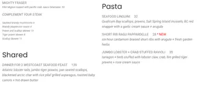 Steveston Seafood House - Seafood restaurant in Richmond – fine dining dishes, interior photos, and ambiance.