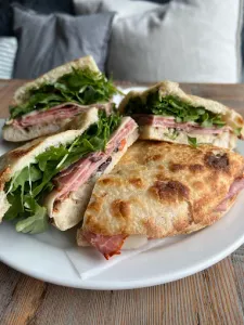 Picture of dish Mufuletta Panuozzo at Sprezzatura Restaurant
