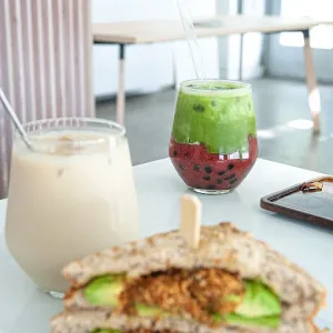 Whisk Matcha Cafe x Level V Bakery - Cafe restaurant in Vancouver – fine dining dishes, interior photos, and ambiance.
