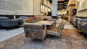 ZAATAR W ZEIT Granville St - Middle Eastern restaurant in Vancouver – fine dining dishes, interior photos, and ambiance.