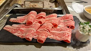 Fine Marbled Beef at Haidilao Hotpot