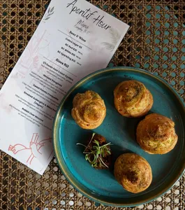 Picture of dish Masala Gougères at Peya