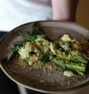 Picture of dish Asparagus at Niwa Restaurant