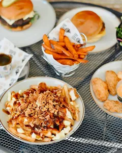 Blaze Gourmet Burgers - Burger & Fried Chicken restaurant in Vancouver – fine dining dishes, interior photos, and ambiance.
