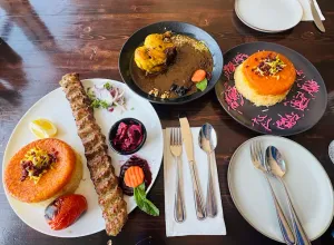 Miraas Restaurant & Bar - Middle Eastern restaurant in West Vancouver – fine dining dishes, interior photos, and ambiance.