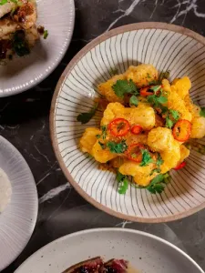 Heritage Restaurant & Bar - Global restaurant in Richmond – fine dining dishes, interior photos, and ambiance.