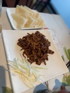 Picture of dish Peking Shredded Pork with Sweet Bean Sauce at Jia Wei Restaurant