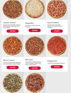 Megabite Pizza Granville St - Pizza restaurant in Vancouver – fine dining dishes, interior photos, and ambiance.