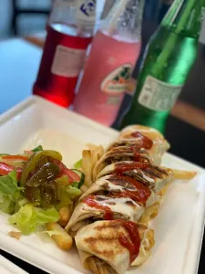 Aladdin Café - Middle Eastern restaurant in Downtown Vancouver – fine dining dishes, interior photos, and ambiance.