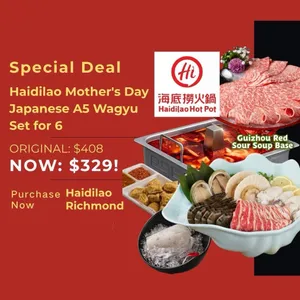 Review photo uploaded by DEALS 团购 at Haidilao Hotpot Richmond