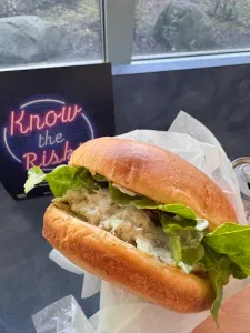 The Crab Shop - Burger & Fried Chicken restaurant in Vancouver – fine dining dishes, interior photos, and ambiance.