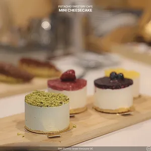 Pistachio Sweetery Cafe - Cafe restaurant in Downtown Vancouver – fine dining dishes, interior photos, and ambiance.