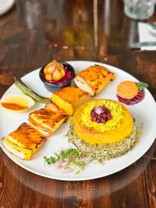 Miraas Restaurant & Bar Downtown - Middle Eastern restaurant in Downtown Vancouver – fine dining dishes, interior photos, and ambiance.