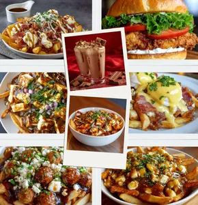 La Québec Poutine - North American restaurant in Downtown Vancouver – fine dining dishes, interior photos, and ambiance.