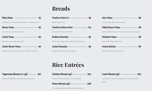 Swad Indian Kitchen - Indian restaurant in Vancouver – fine dining dishes, interior photos, and ambiance.