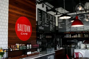 Railtown Cafe Granville St - North American restaurant in Downtown Vancouver – fine dining dishes, interior photos, and ambiance.