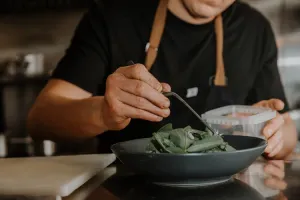 Folke Restaurant - Vegan restaurant in Vancouver – fine dining dishes, interior photos, and ambiance.