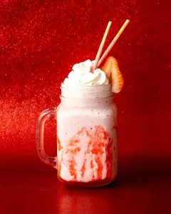 Picture of dish Strawberry Pepero Shake at Boba Run