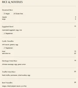 Heritage Restaurant & Bar - Global restaurant in Richmond – fine dining dishes, interior photos, and ambiance.