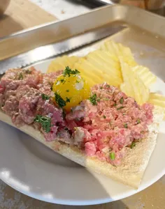 Stackhouse Steak Sandwich Davie St - North American restaurant in Downtown Vancouver – fine dining dishes, interior photos, and ambiance.