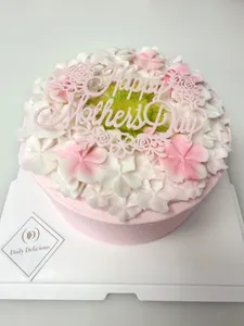 Image of meal deal [Daily Declicous] Blooming Echo Floral Cake